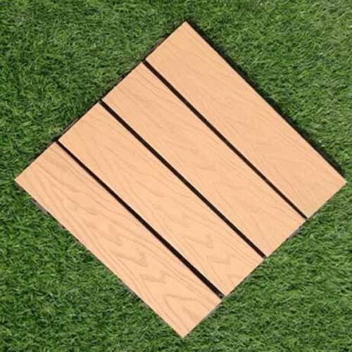 Co-extrusion WPC Decking Tile 300*300mm,>>>Co-extrusion Composite Boards